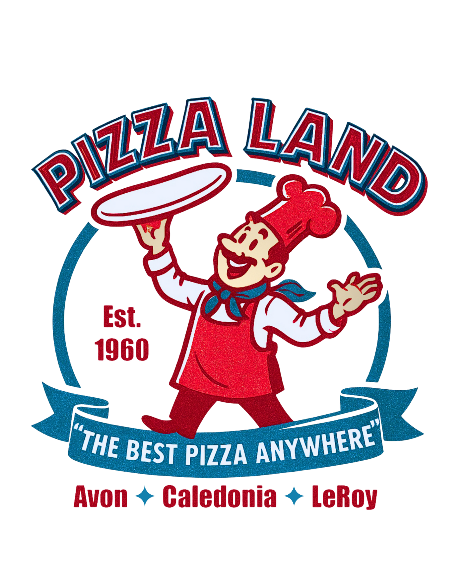 PIZZA LAND. CALEDONIA, NY