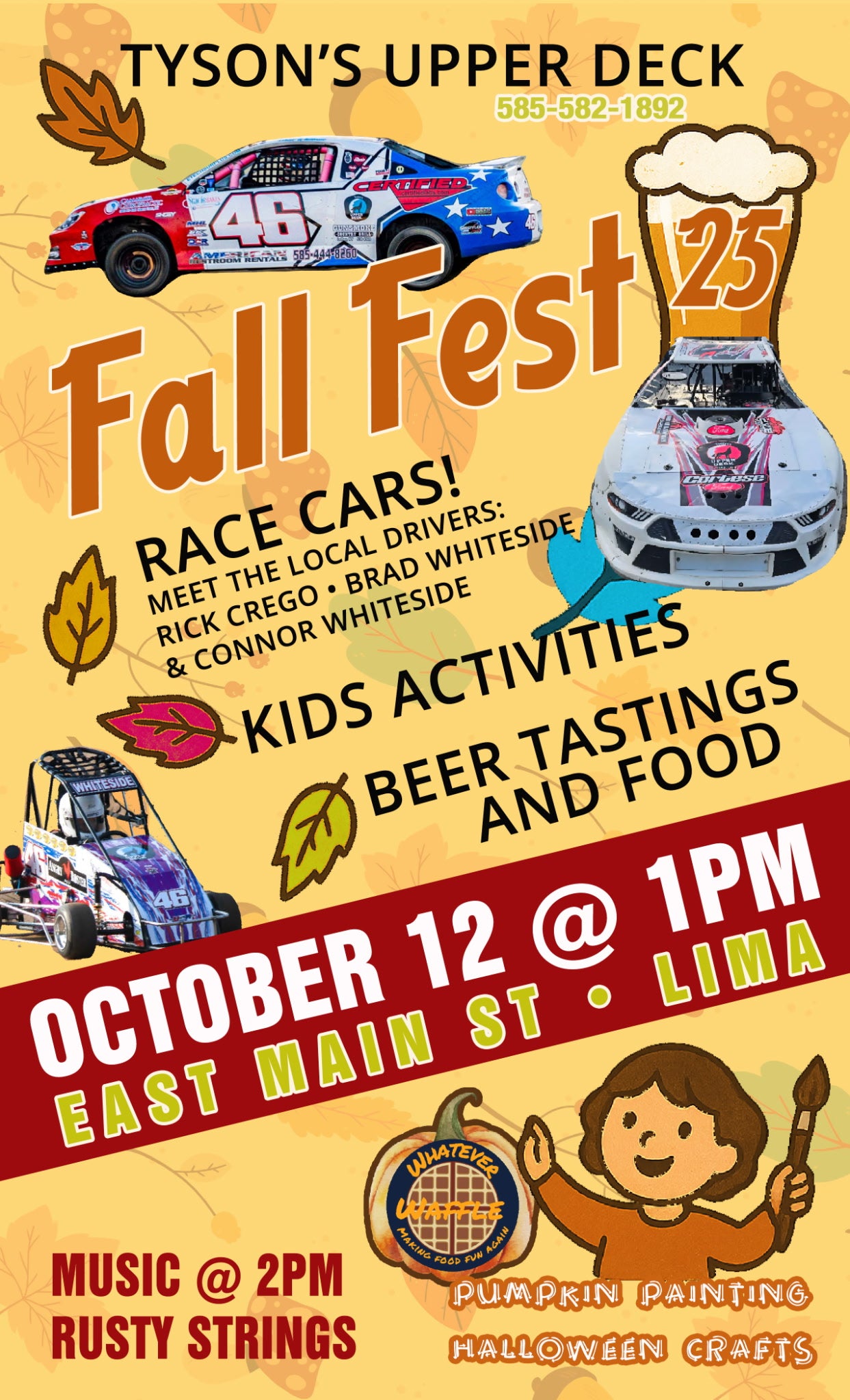 Limited Edition Fall Fest 25 tyson's logo