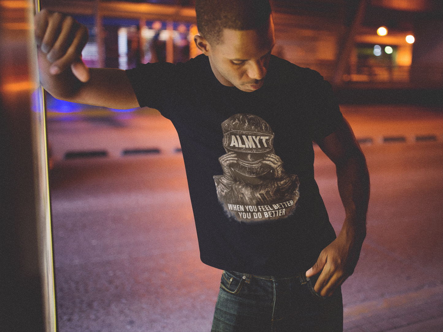 unisex short sleeve t-shirt astronaut logo
