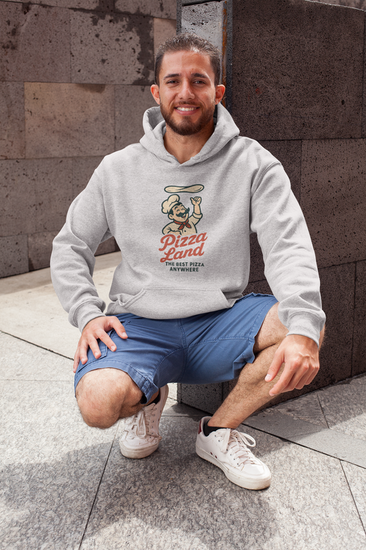 unisex hoodie front classic logo