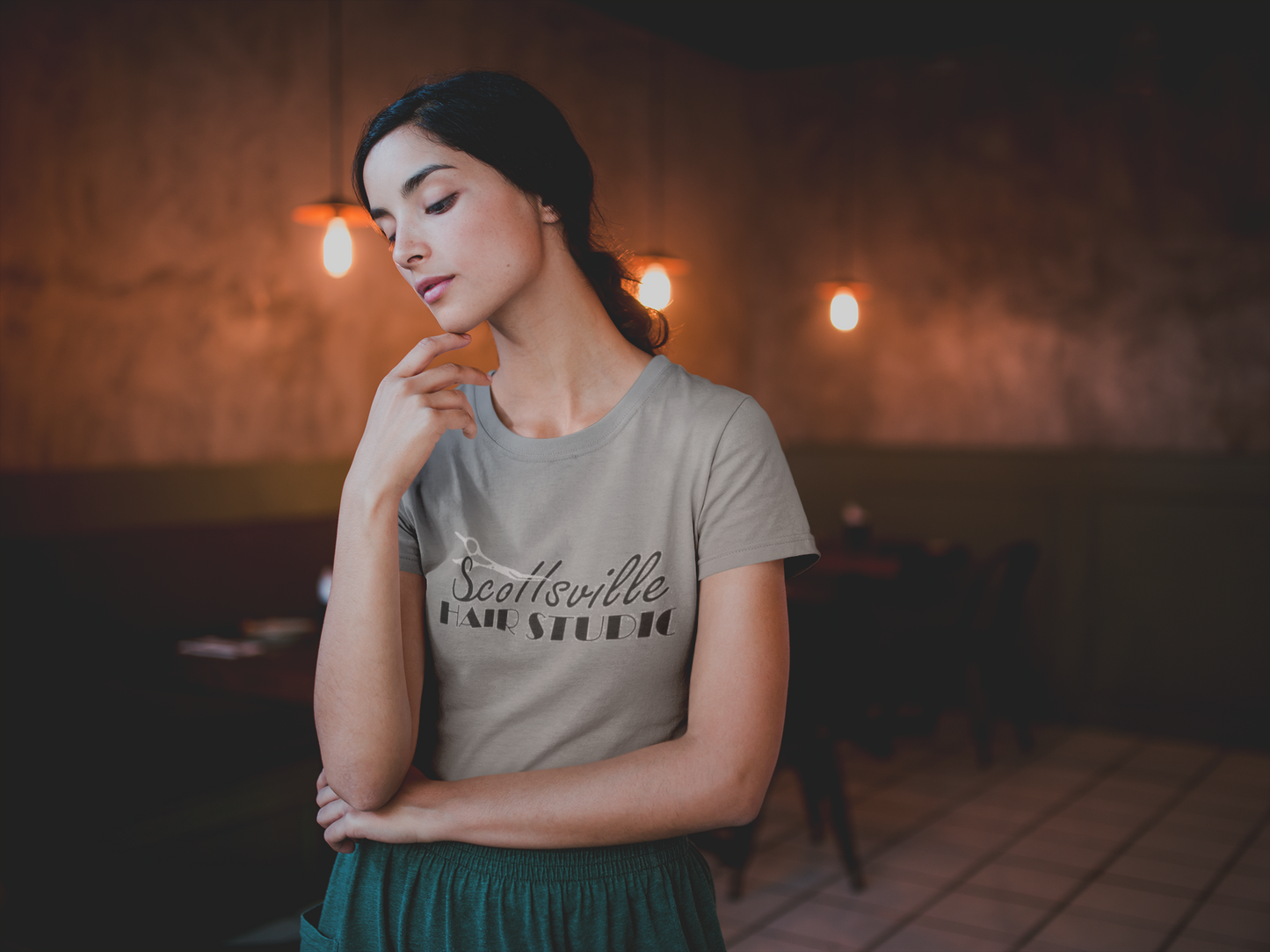 unisex short sleeve t-shirt. Classic logo