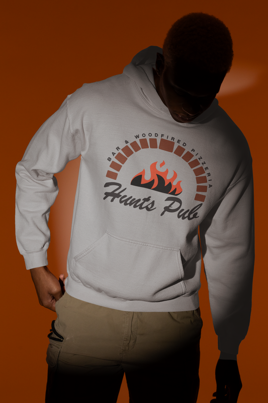 Pull over hoodie classic fire logo
