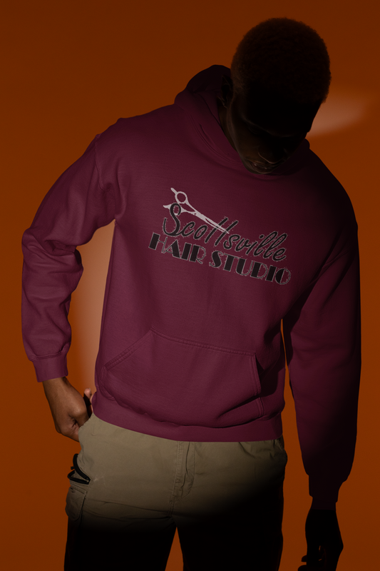 unisex hoodie front classic logo