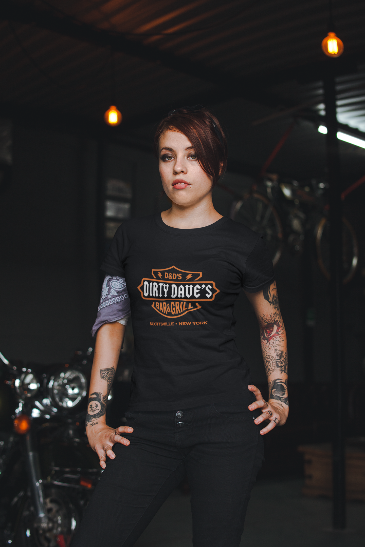 unisex short sleeve front classic logo