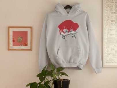 unisex hoodie bills mafia logo