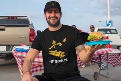unisex short sleeve t-shirt Pittsburgh classic