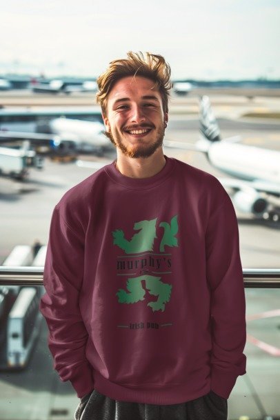 unisex crewneck sweatshirt classic logo
