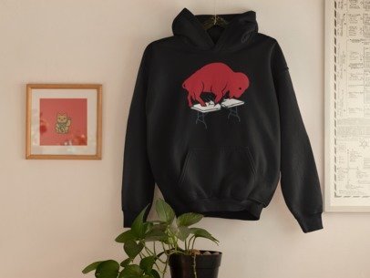 unisex hoodie bills mafia logo