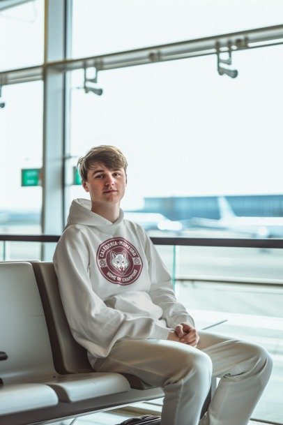 youth hoodie home of champions logo