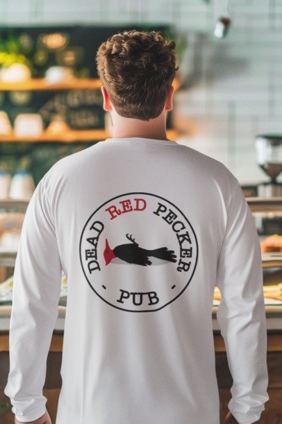 long sleeve front pocket classic logo