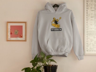 unisex hoodie Pittsburgh classic