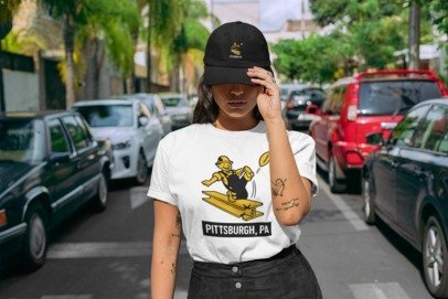 unisex short sleeve t-shirt Pittsburgh classic