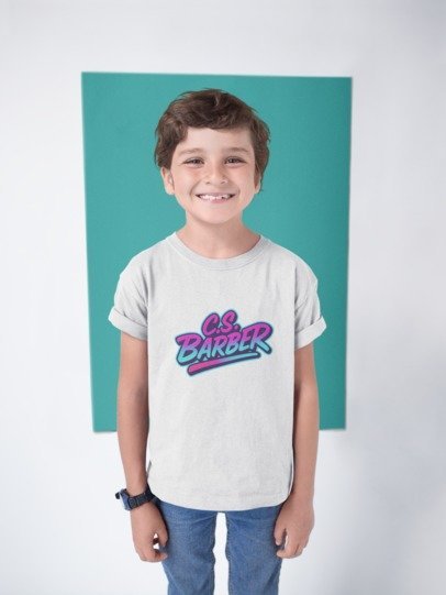 YOUTH unisex short sleeve t-shirt miami vice logo
