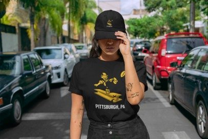 unisex short sleeve t-shirt Pittsburgh classic