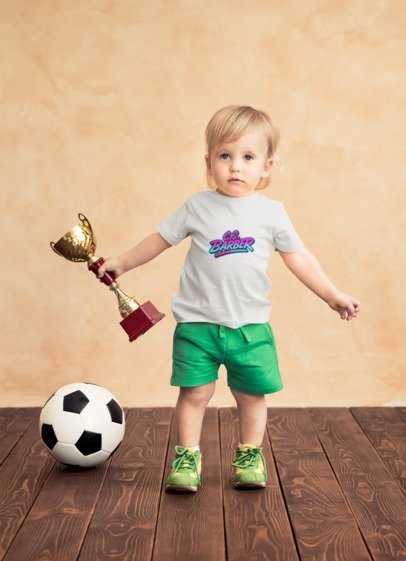 TODDLER unisex short sleeve t-shirt miami vice logo