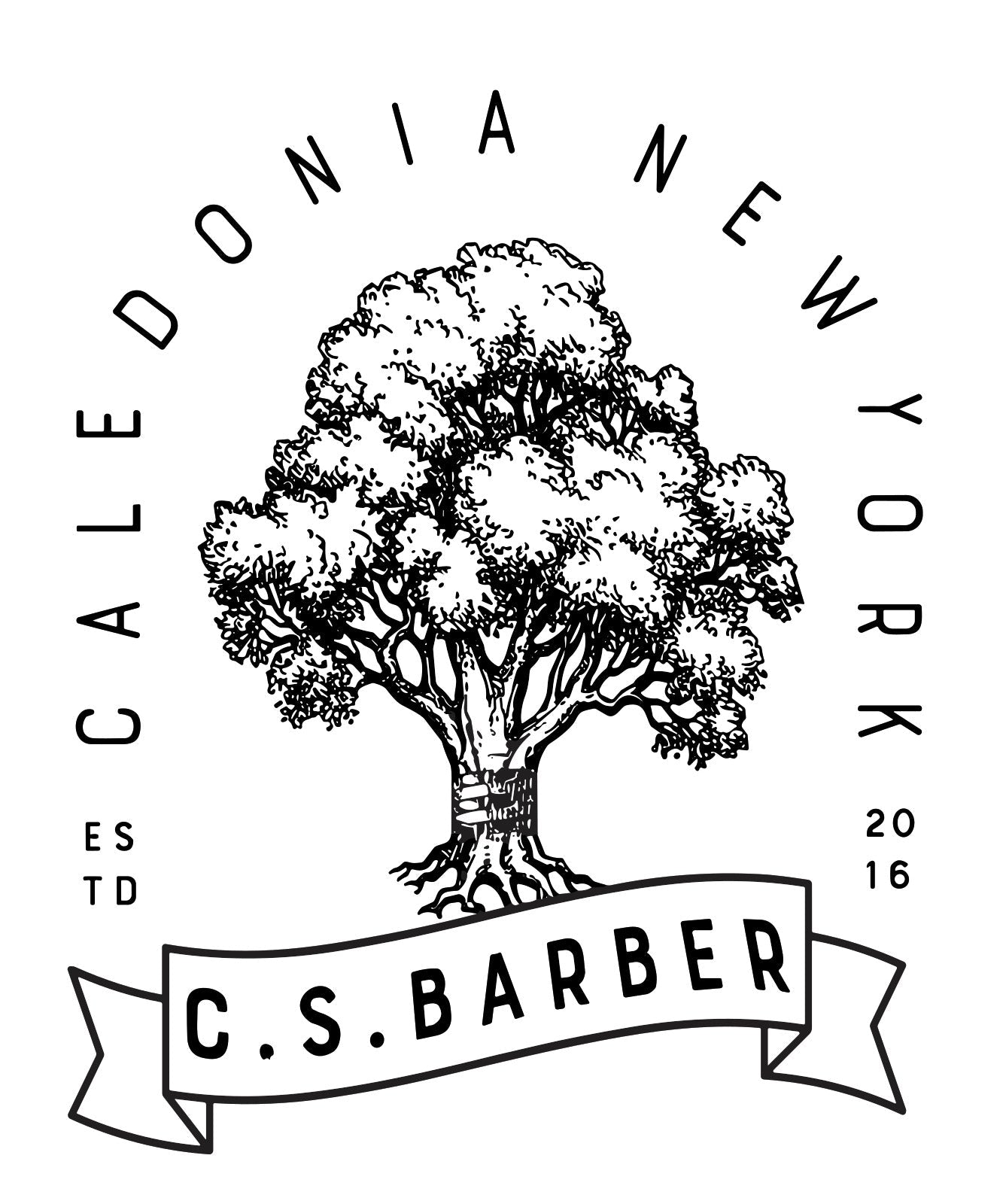 C.S. BARBER. CALEDONIA, NY