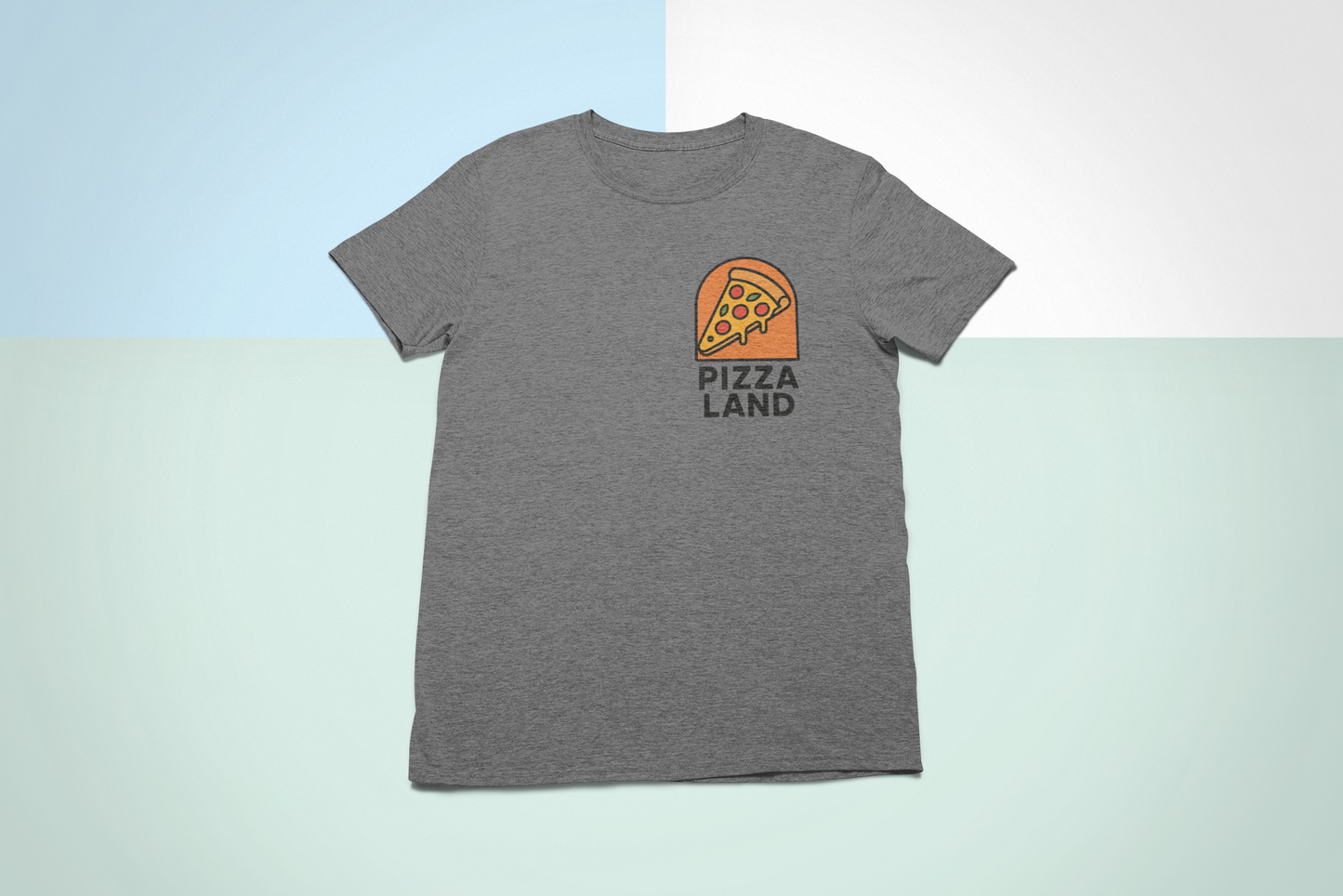 pizza land unisex t-shirt staff
