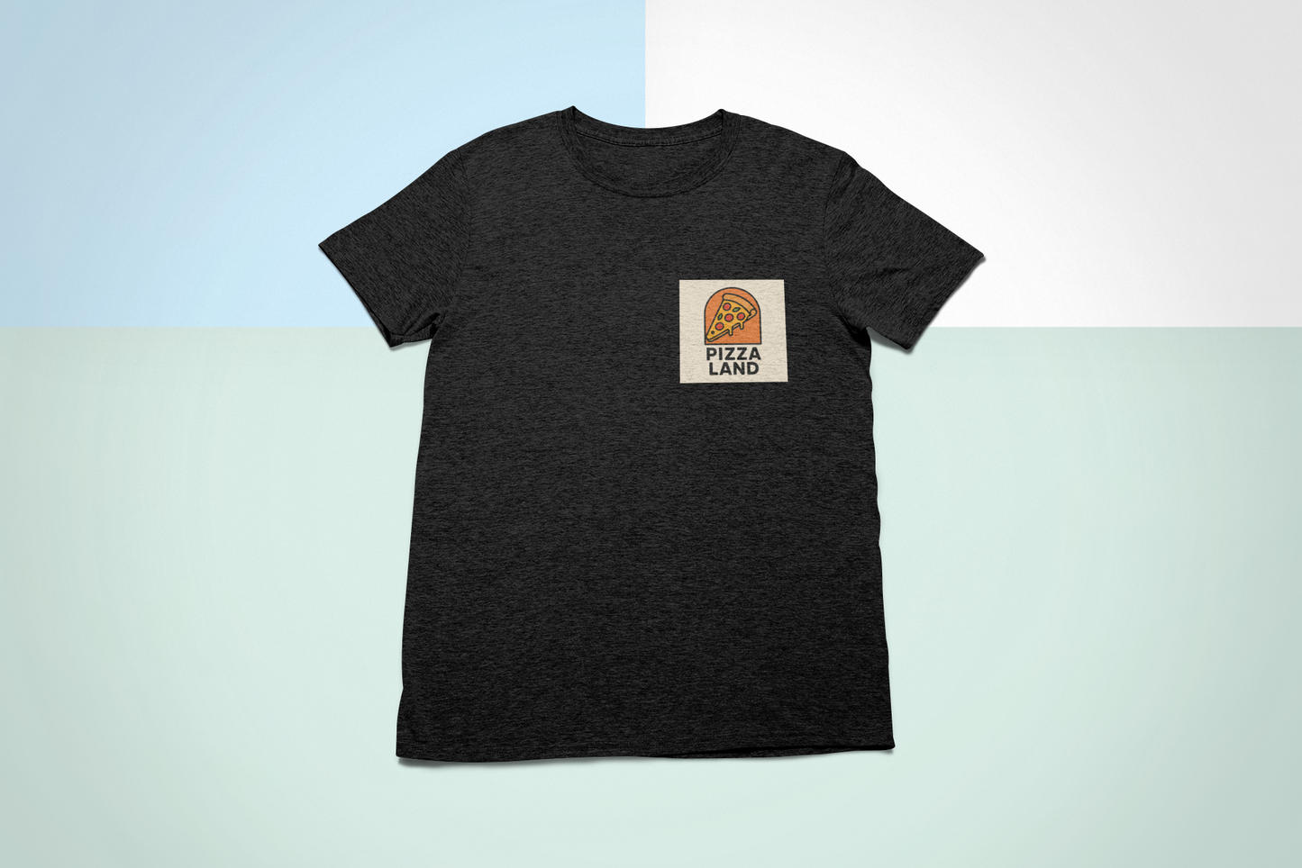 pizza land unisex t-shirt staff