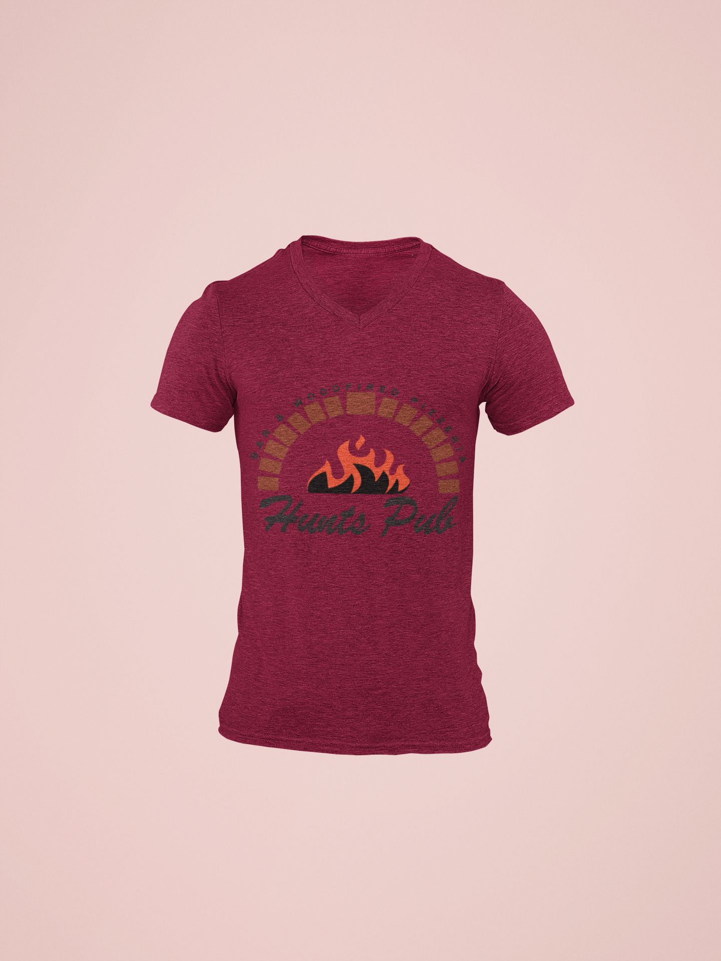 unisex short sleeve t-shirt (classic fire logo)