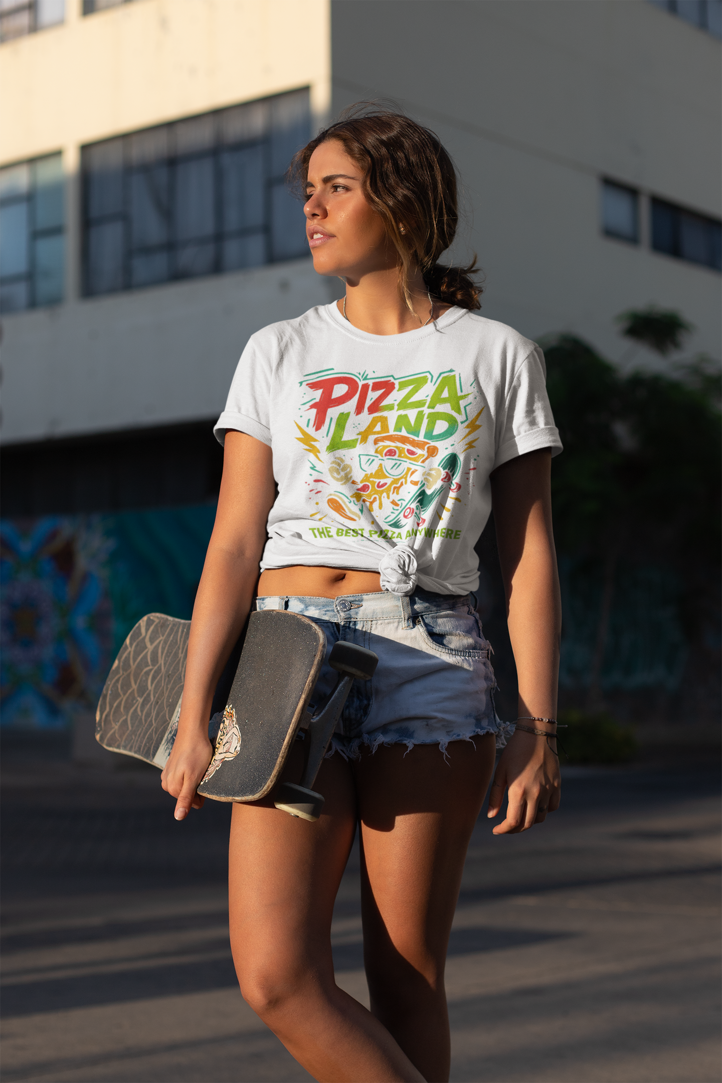 unisex short sleeve t-shirt. skateboard logo