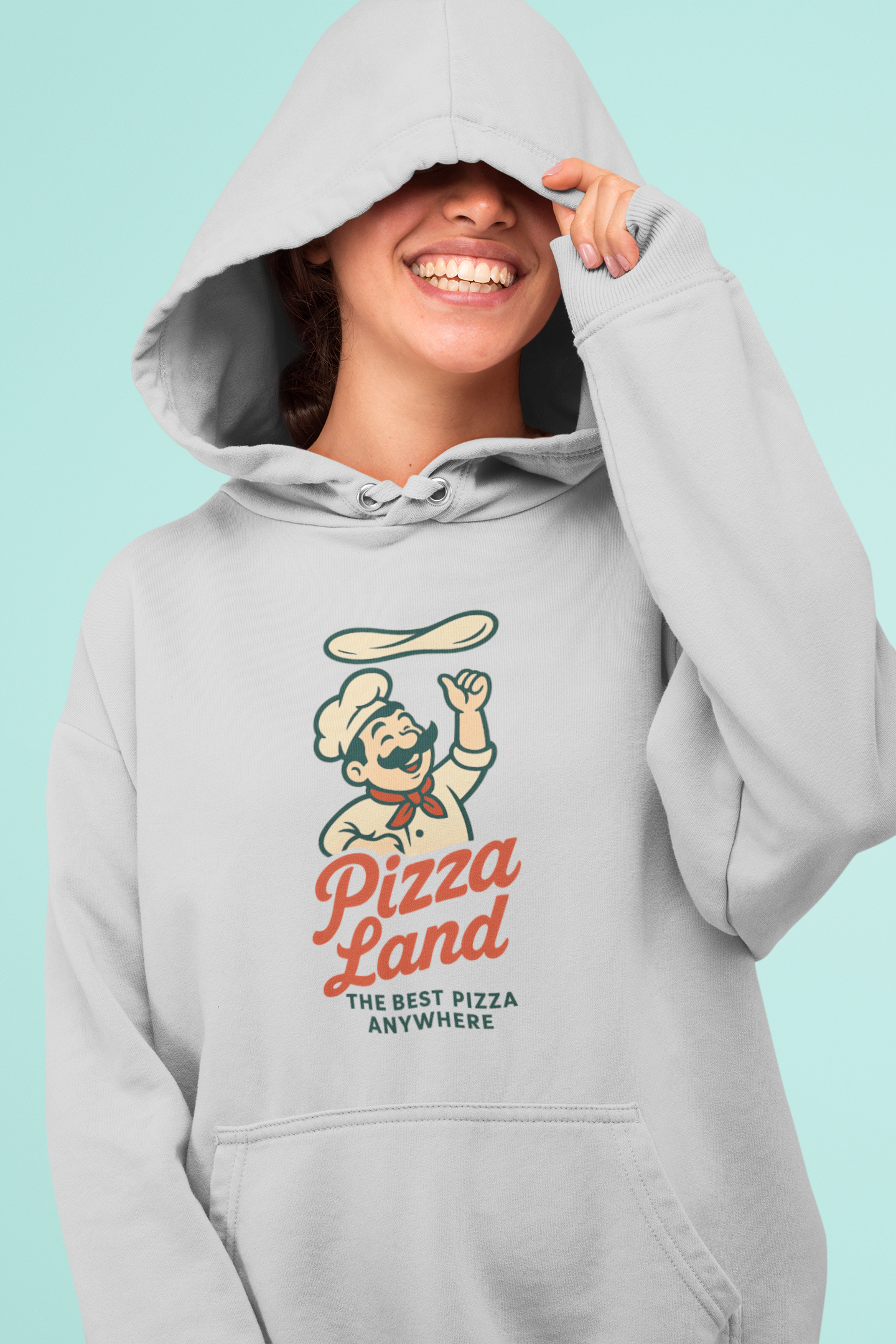 unisex hoodie front classic logo