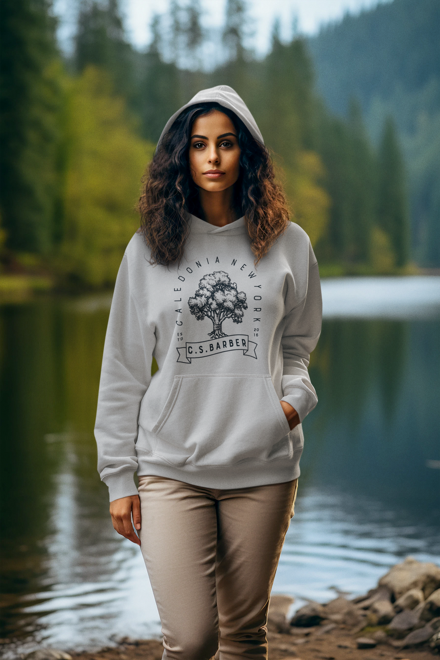 unisex hoodie classic logo