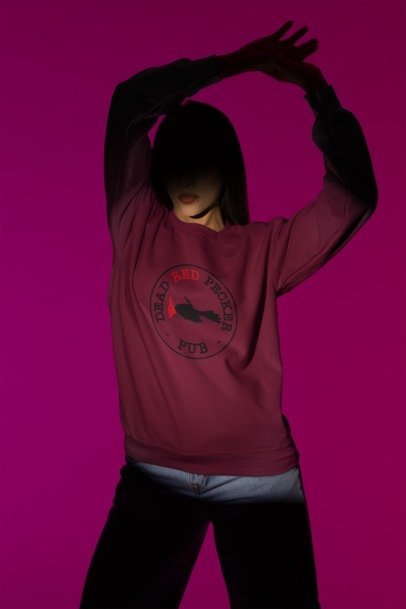 unisex crewneck sweatshirt classic circle logo