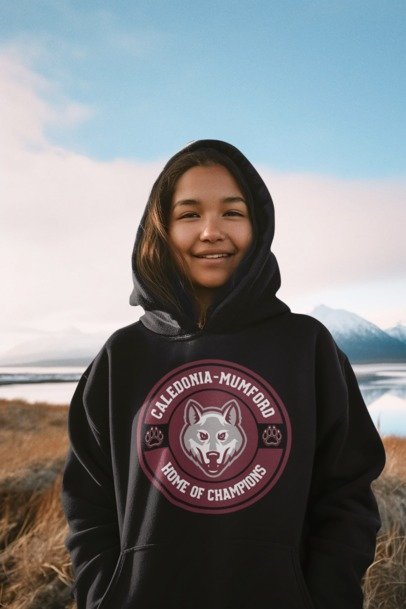 youth hoodie home of champions logo