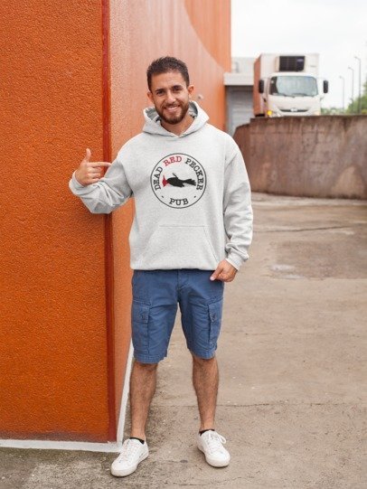 unisex hoodie classic circle logo