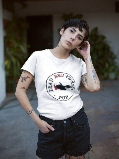 unisex short sleeve t-shirt classic circle logo