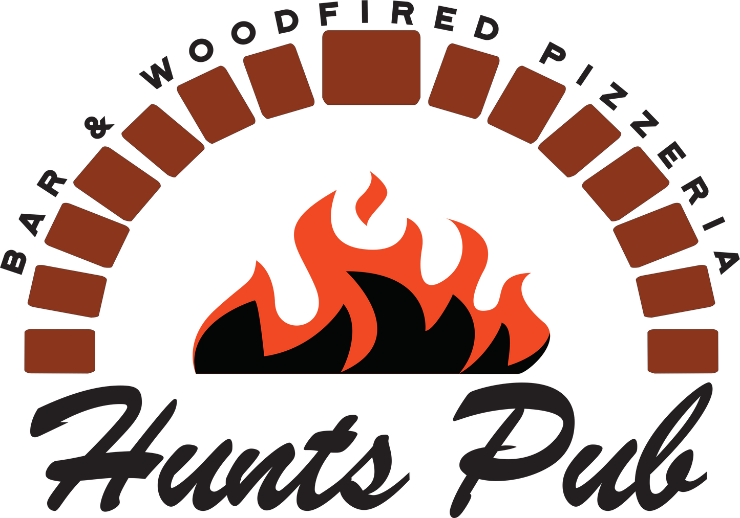 Ladies V-Neck short sleeve original fire logo