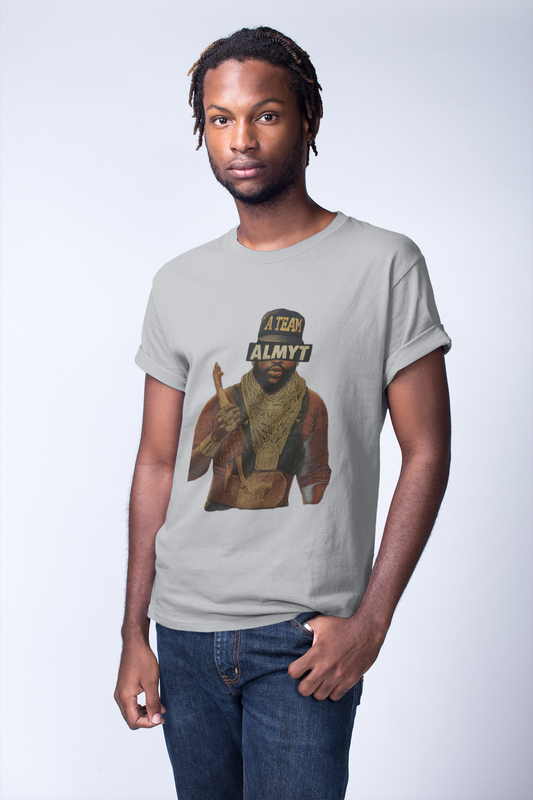 unisex short sleeve t-shirt A-team logo